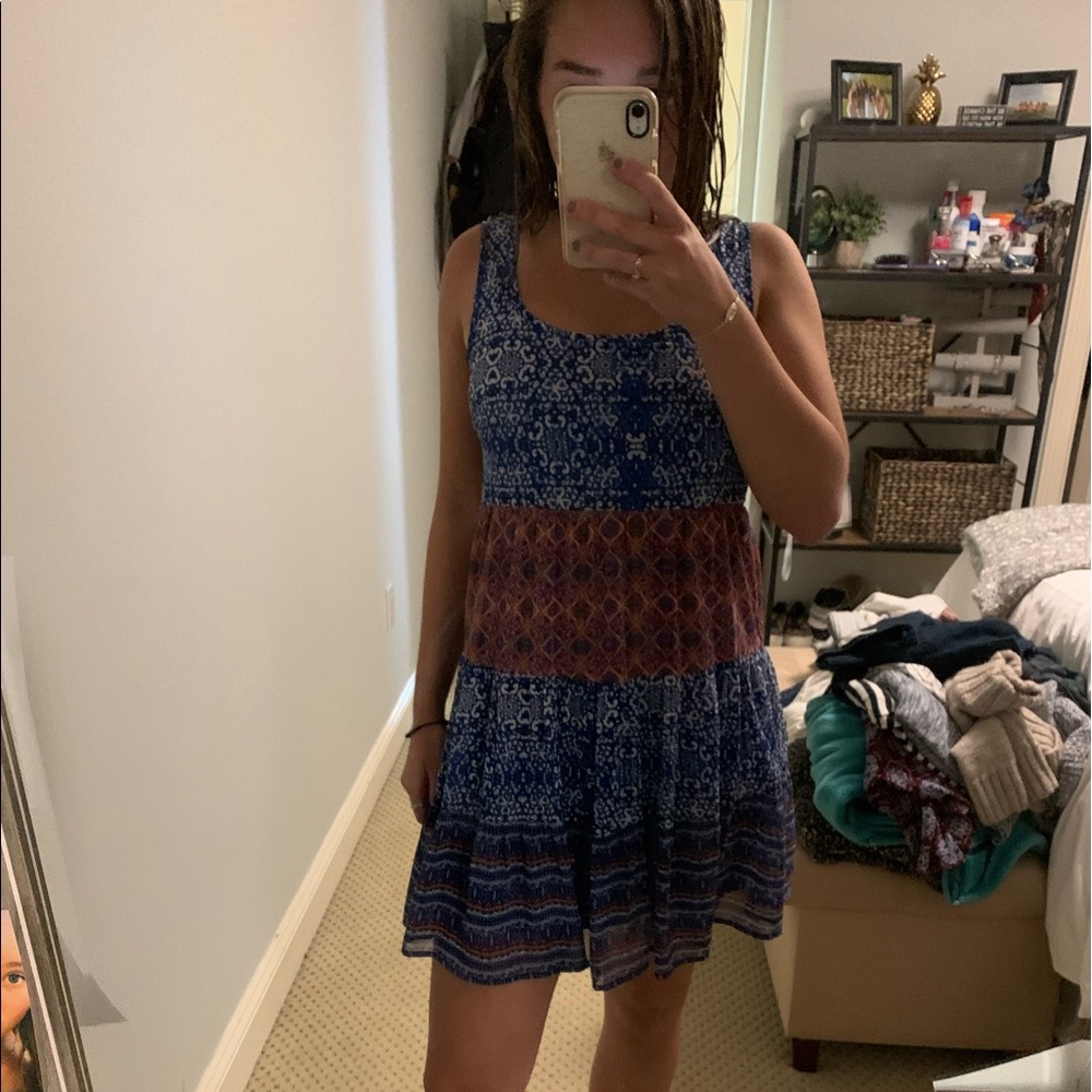 Colorful Patterned Dress